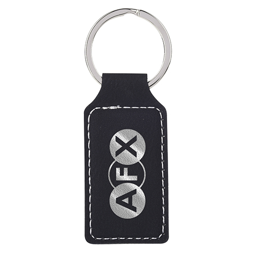 leather keytag